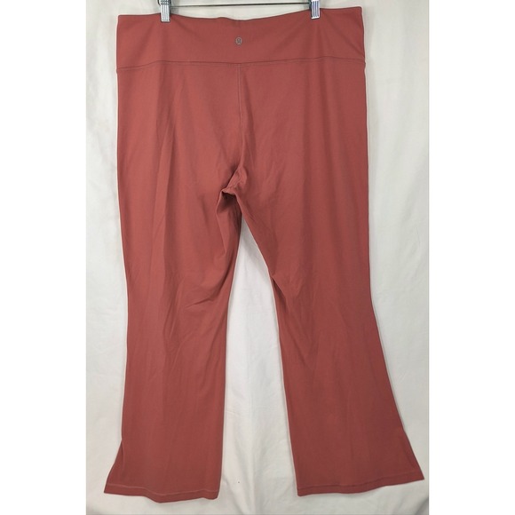 Lululemon Groove Super-High-Rise Flared Pant Nulu 26'' Water Drop Womens Size 20 - Picture 4 of 11